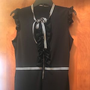 Black Sailor One Piece Jumper (Pants)